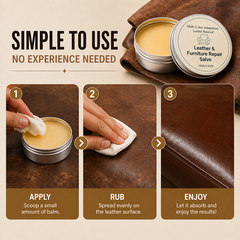 TANUVEX - Leather Repair Balm for Reviving Statement Seating