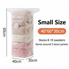 AERVIXA - Pump-Free Compression Bags for Space-Saving Storage