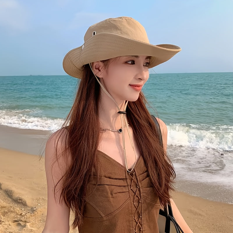 TREKIVA - Quick-Dry Bucket Hat for Windproof Sun Protection