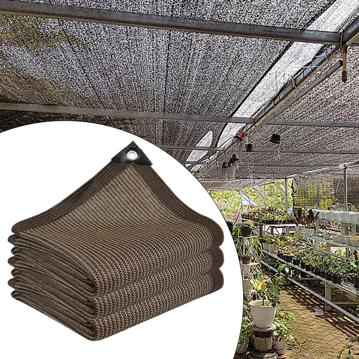 PLANTCANOPY - Foldable Mesh Plant Cover for Cooler Growing Spaces