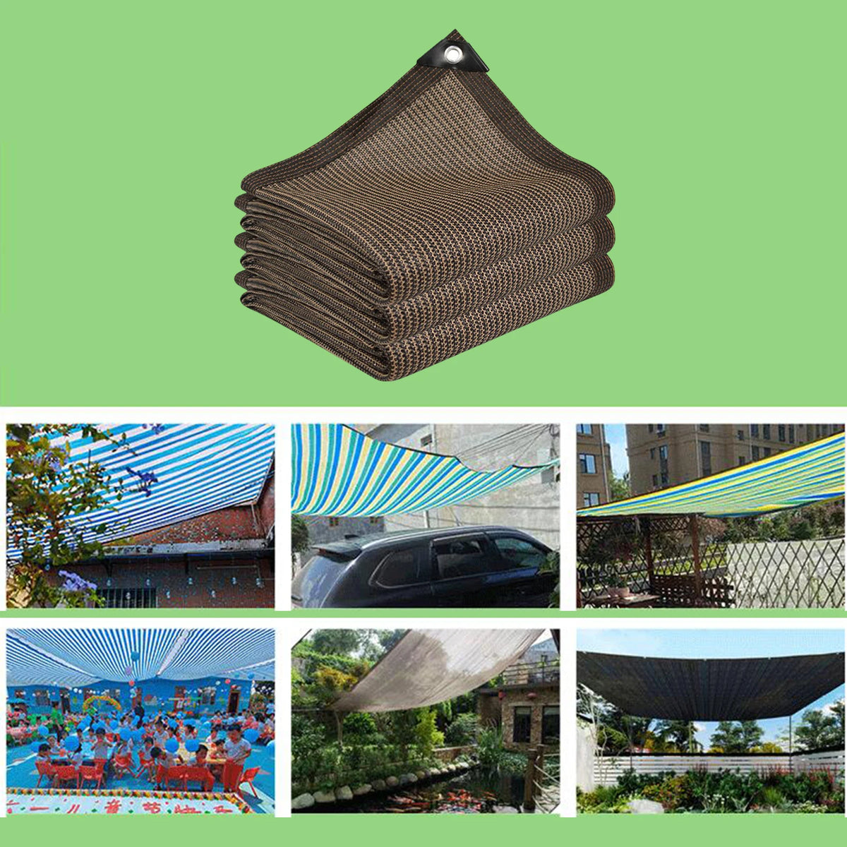 PLANTCANOPY - Foldable Mesh Plant Cover for Cooler Growing Spaces