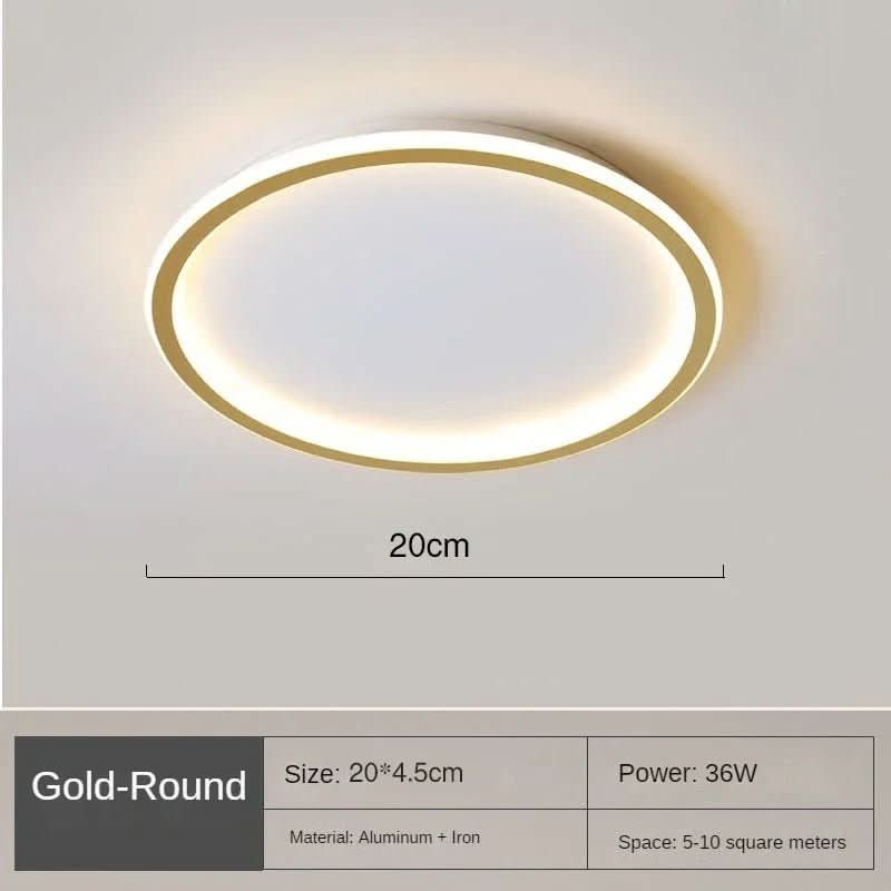 AUROGLOBE - Sculptural LED Ceiling Light for Soft, Balanced Ambience