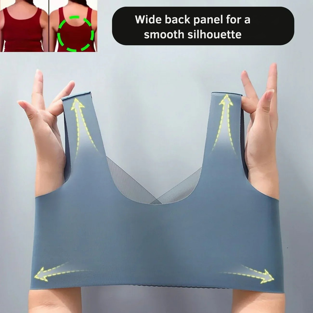 LUMEVRA - Seamless Wireless Bra for Gentle Lift and Lasting Comfort