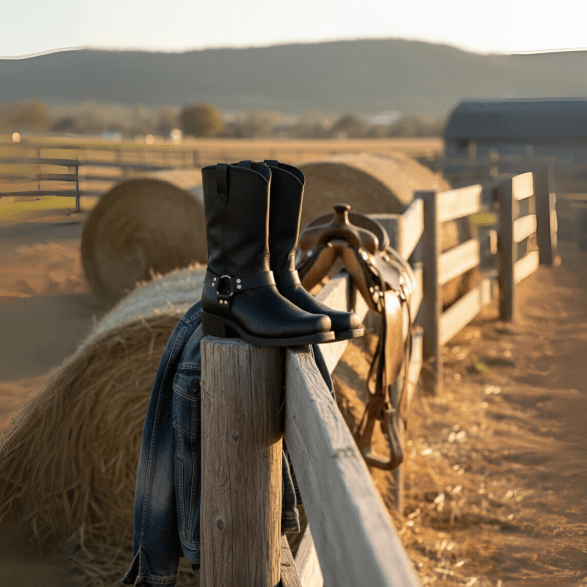 FORGEDSTEEL - Men's Harness Boots for Reliable Everyday Grip