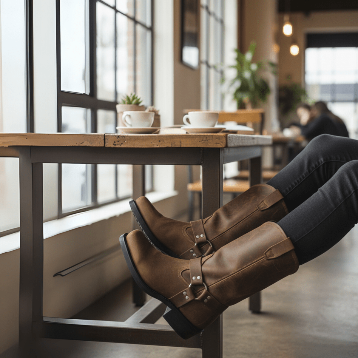 FORGEDSTEEL - Men's Harness Boots for Reliable Everyday Grip