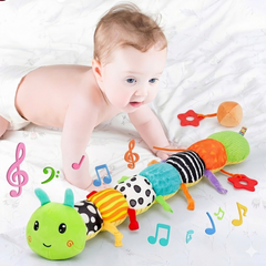 TILLUMA - Plush Musical Caterpillar for Soothing Sensory Play