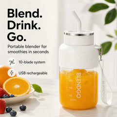 FRUVORA - Portable Blender for Fresh Smoothies Anywhere