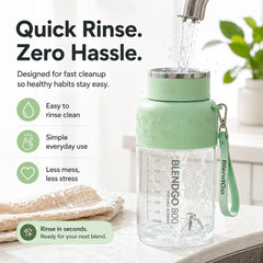 FRUVORA - Portable Blender for Fresh Smoothies Anywhere