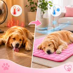 CALYVRA - Extra-Large Cooling Pet Mat for a Dedicated Retreat