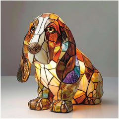 PUPGLOW - Sculptural Resin Dog Lamp for a Cozy Ambient Glow