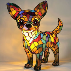 PUPGLOW - Sculptural Resin Dog Lamp for a Cozy Ambient Glow