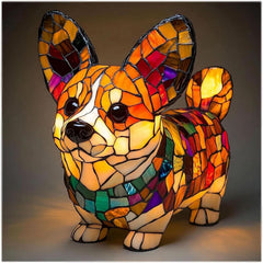 PUPGLOW - Sculptural Resin Dog Lamp for a Cozy Ambient Glow