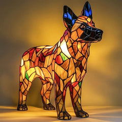 PUPGLOW - Sculptural Resin Dog Lamp for a Cozy Ambient Glow