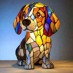 PUPGLOW - Sculptural Resin Dog Lamp for a Cozy Ambient Glow