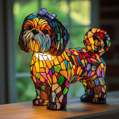 PUPGLOW - Sculptural Resin Dog Lamp for a Cozy Ambient Glow