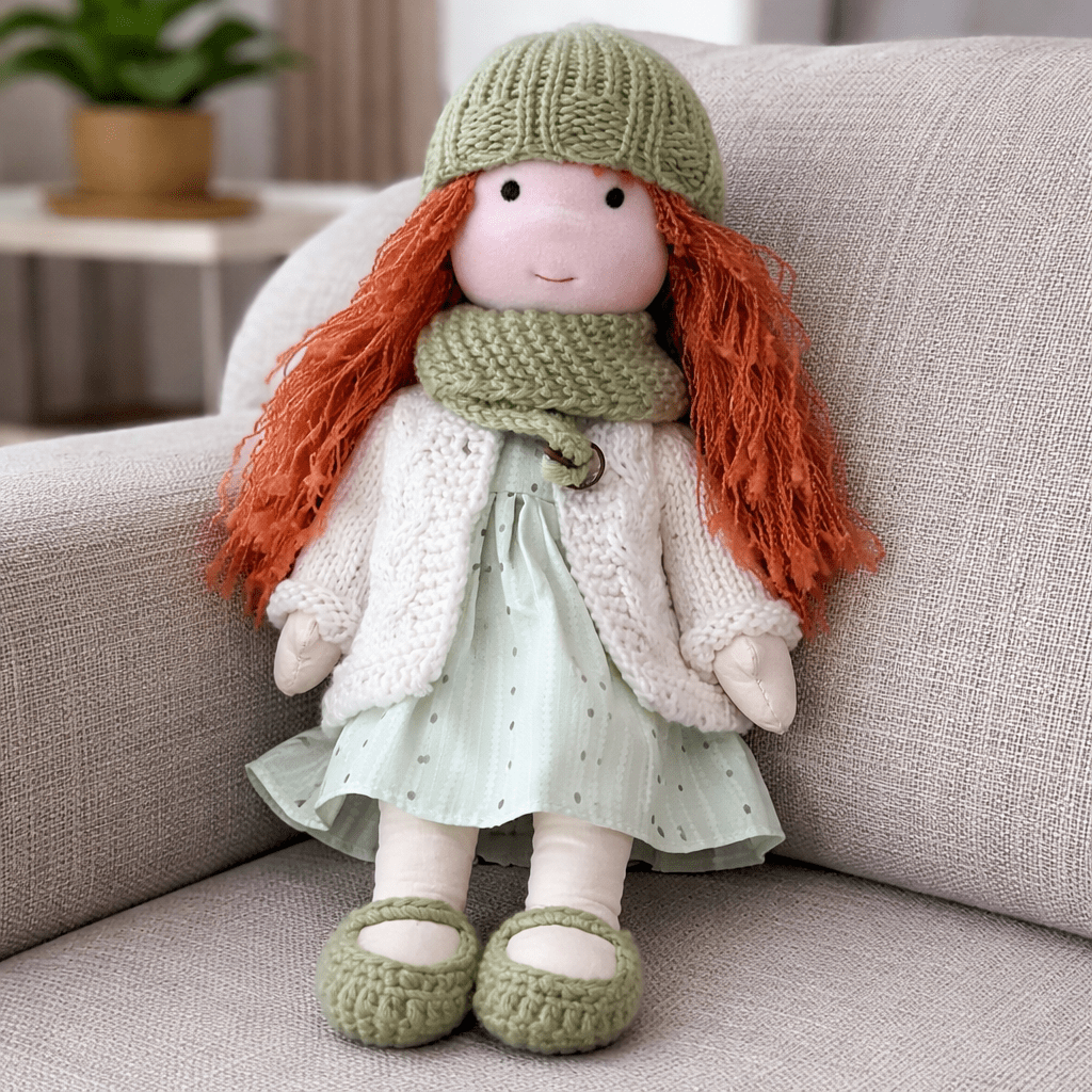 ELORA - Handmade Waldorf Doll for Imaginative Play