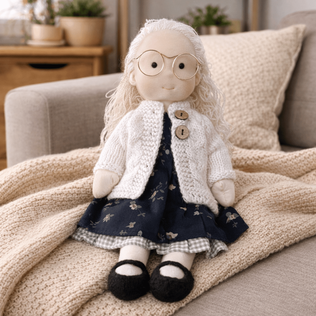 ELORA - Handmade Waldorf Doll for Imaginative Play
