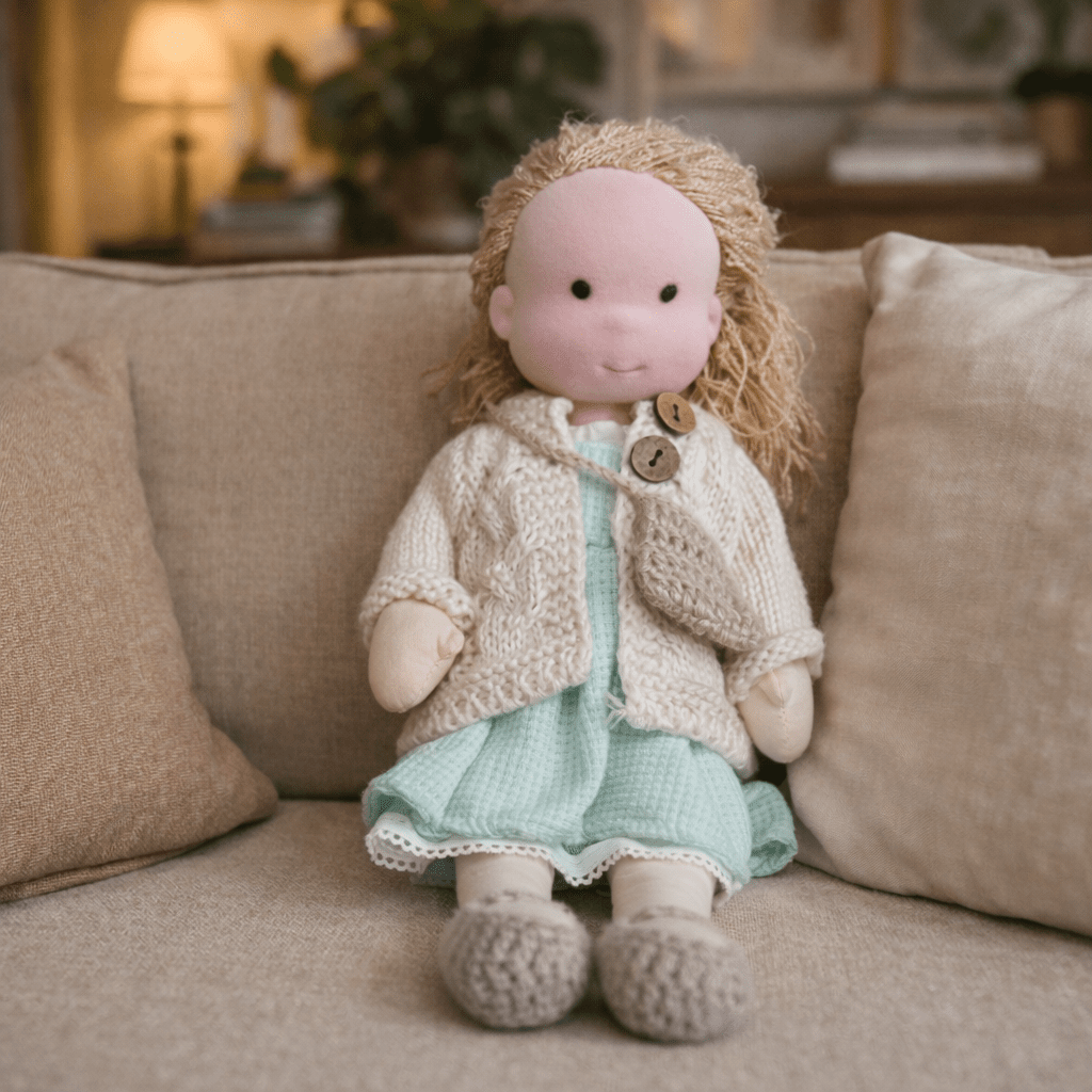 ELORA - Handmade Waldorf Doll for Imaginative Play