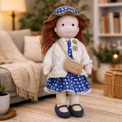 ELORA - Handmade Waldorf Doll for Imaginative Play