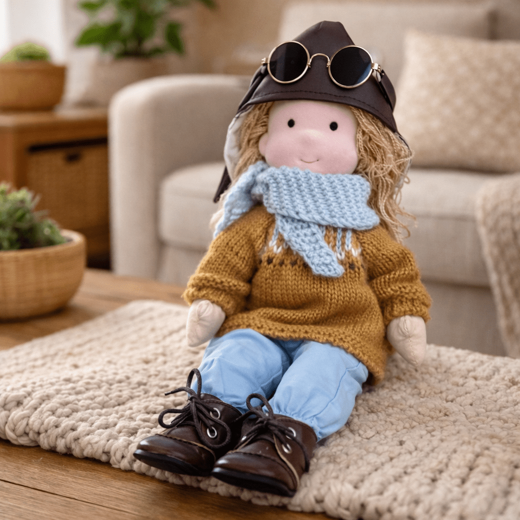 ELORA - Handmade Waldorf Doll for Imaginative Play