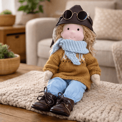 ELORA - Handmade Waldorf Doll for Imaginative Play
