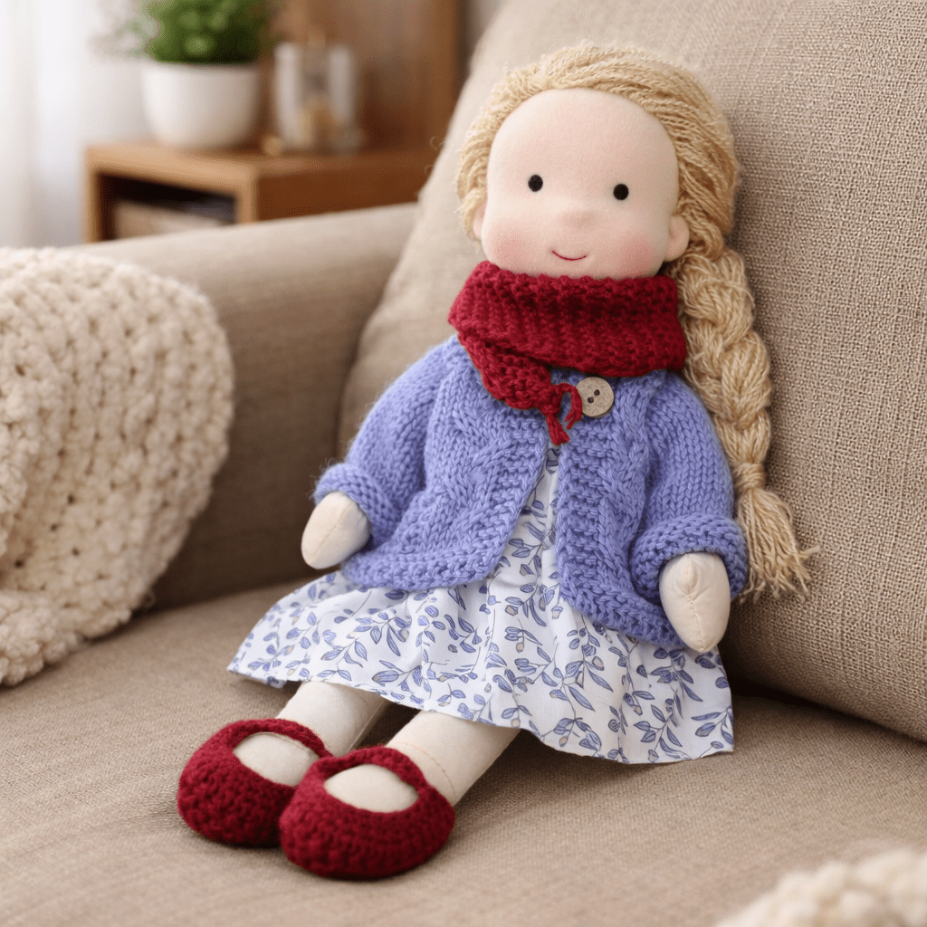 ELORA - Handmade Waldorf Doll for Imaginative Play