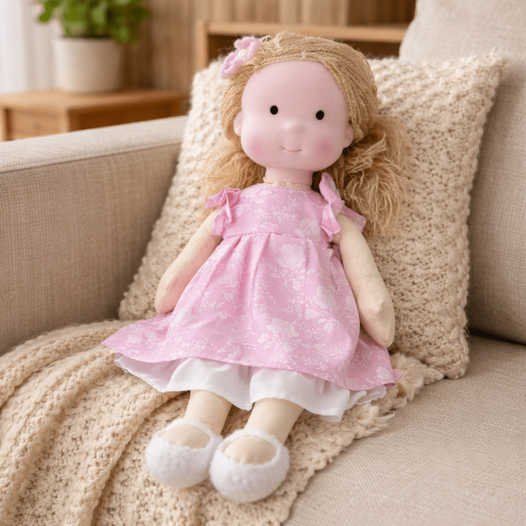 ELORA - Handmade Waldorf Doll for Imaginative Play