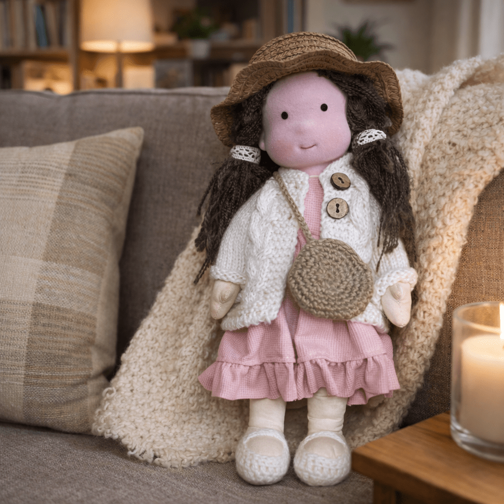 ELORA - Handmade Waldorf Doll for Imaginative Play