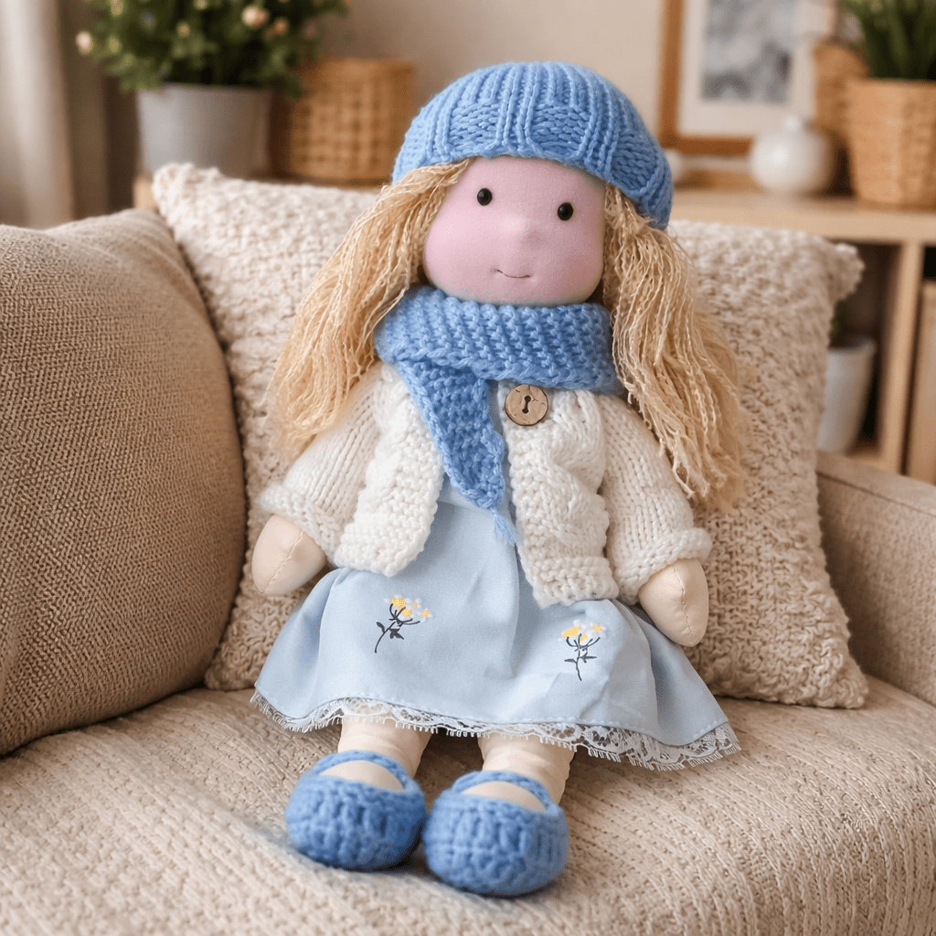 ELORA - Handmade Waldorf Doll for Imaginative Play