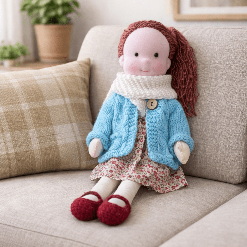 ELORA - Handmade Waldorf Doll for Imaginative Play