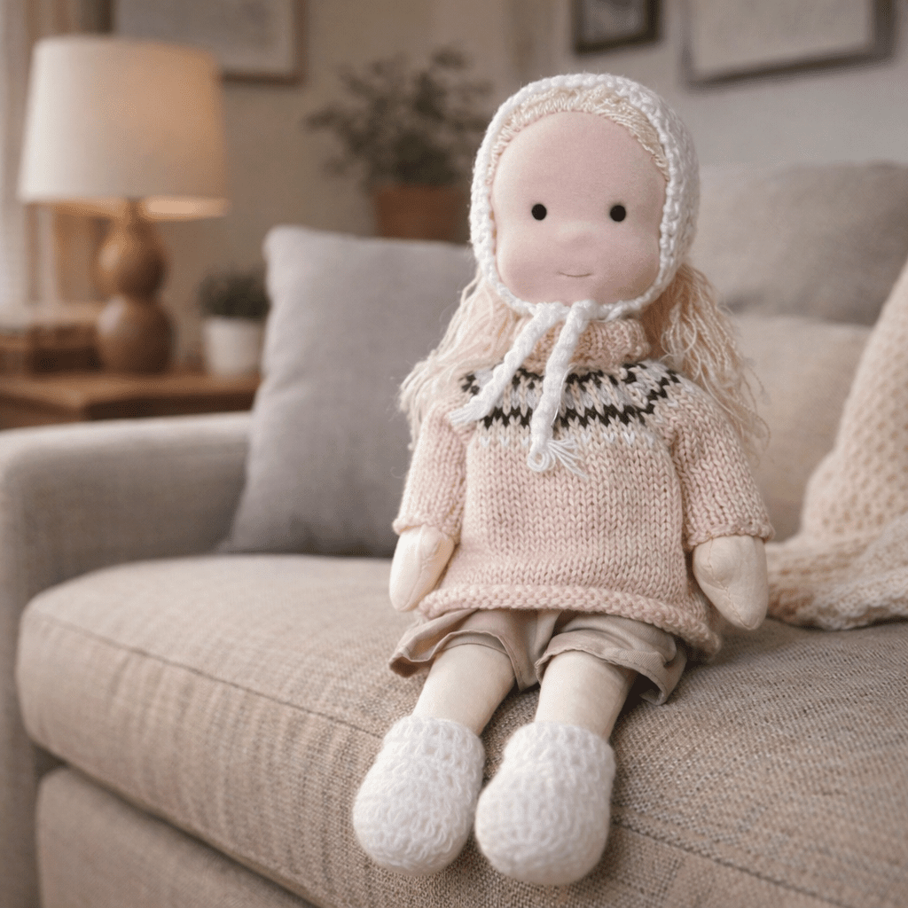ELORA - Handmade Waldorf Doll for Imaginative Play