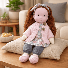 ELORA - Handmade Waldorf Doll for Imaginative Play