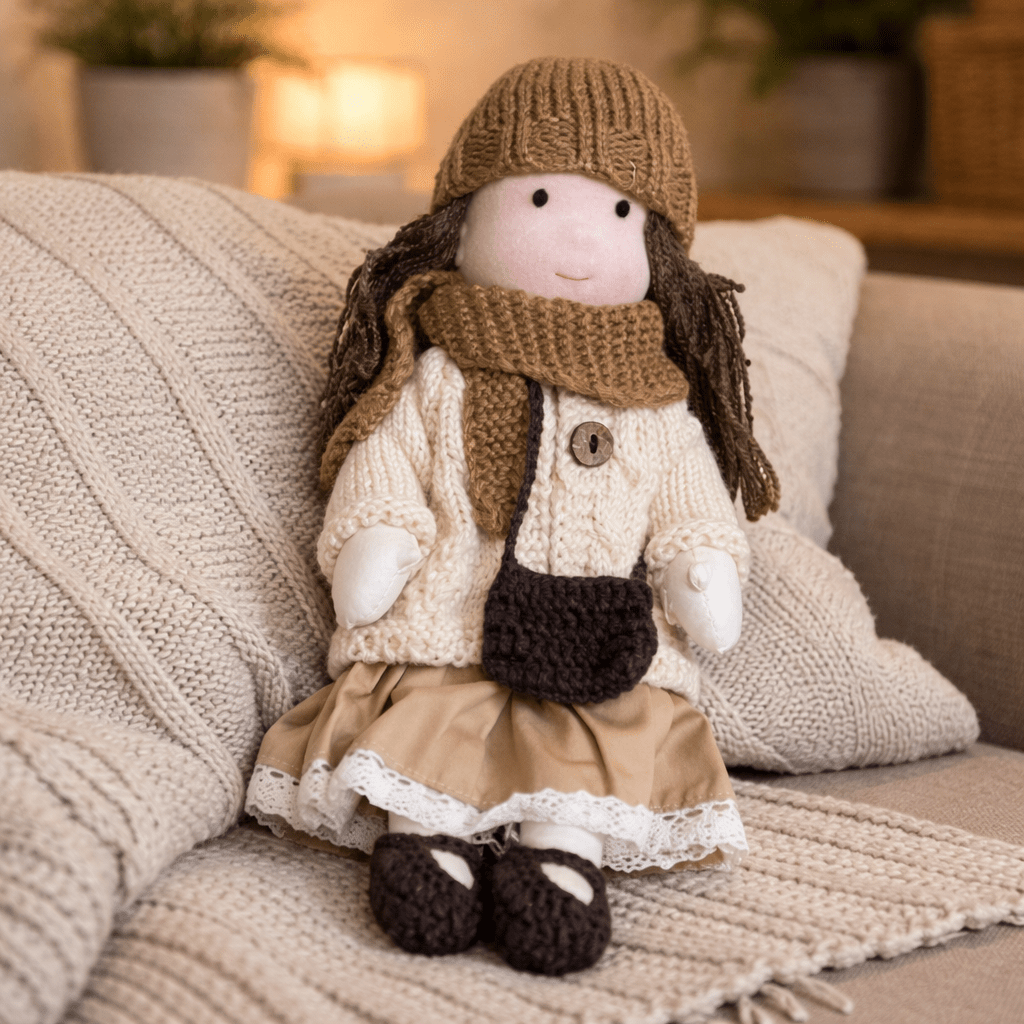 ELORA - Handmade Waldorf Doll for Imaginative Play