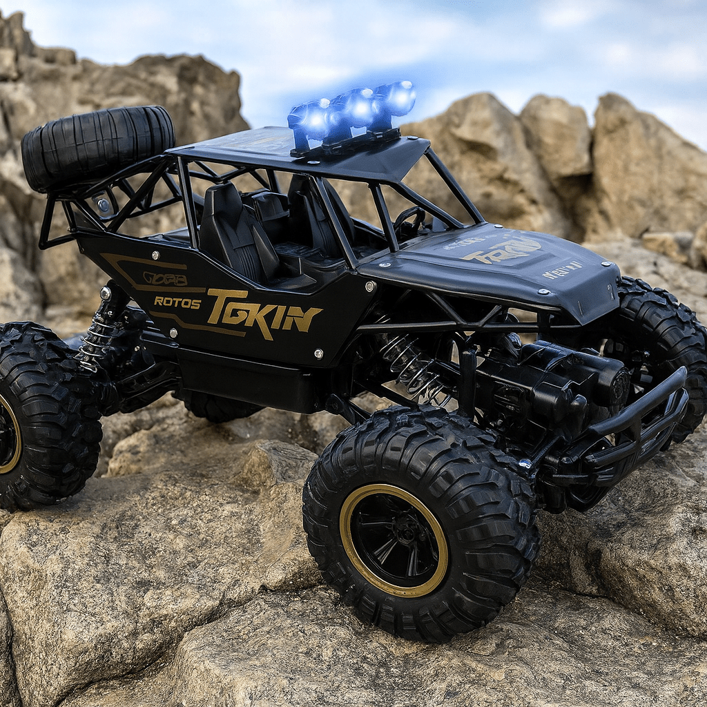 MUDRIVO - 4x4 RC Monster Truck for Confident Off-Road Control