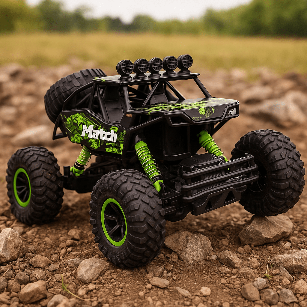 MUDRIVO - 4x4 RC Monster Truck for Confident Off-Road Control