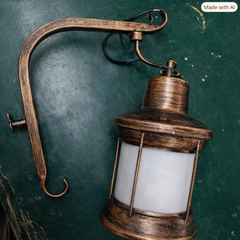 VELNORA - Vintage Lantern Wall Light That Adds Warmth and Character