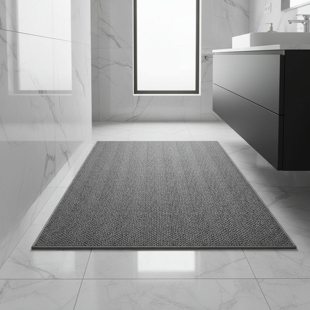 DRYENTRY - Geometric Absorbent Doormat for Cleaner Entryways