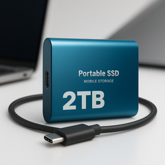 MEMVORA - Pocket 2TB SSD For Fast File Transfers Anywhere