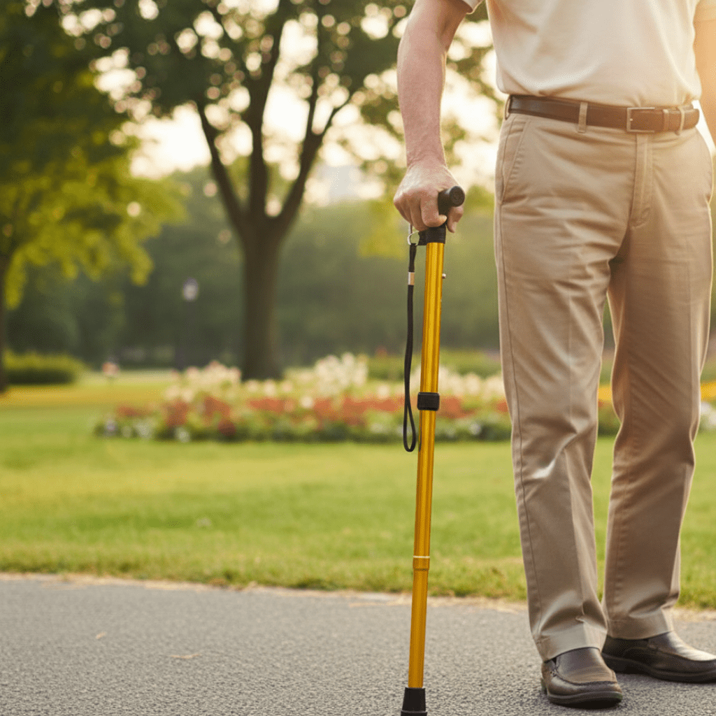 COMFORTCANE - Adjustable Walking Cane for Safer Everyday Mobility