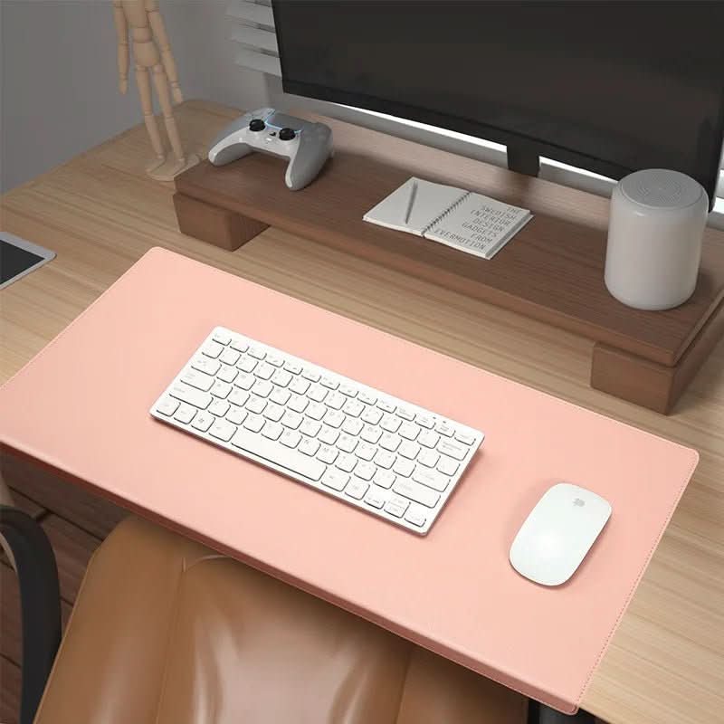 LUMVORA - PU Leather Desk Mat for a Protected, Stable Workspace