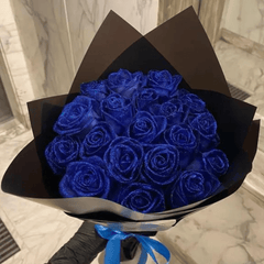 GLAMROSE - Glitter Rose Ornament for Everlasting Romantic Decor
