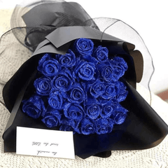 GLAMROSE - Glitter Rose Ornament for Everlasting Romantic Decor