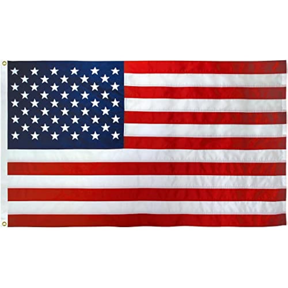 BANNORIA - Heavy-Duty Outdoor Flag for Lasting Patriotic Display