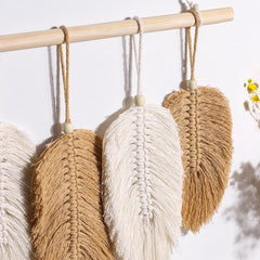 FRONDARA - Leaf Macrame Wall Hanging for an Artistic Focal Point