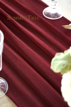 SHEERIVA - Sheer Table Runner for Elegant Occasion Tables