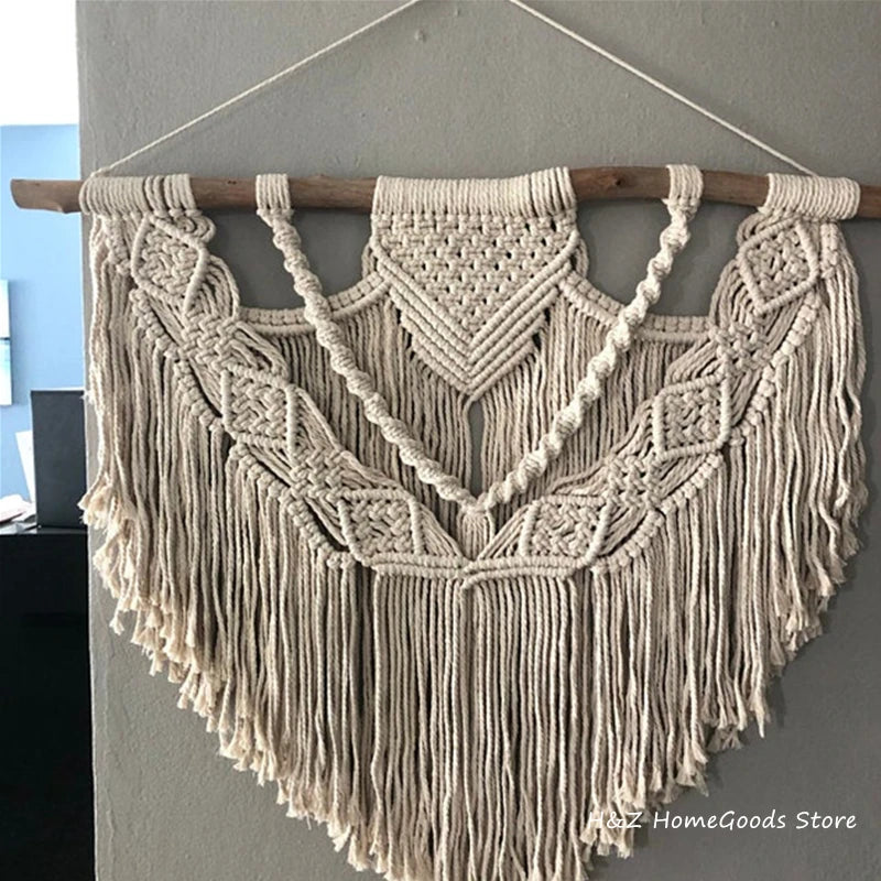 KNOTYRA - Handwoven Macrame Wall Hanging for a Striking Focal Point