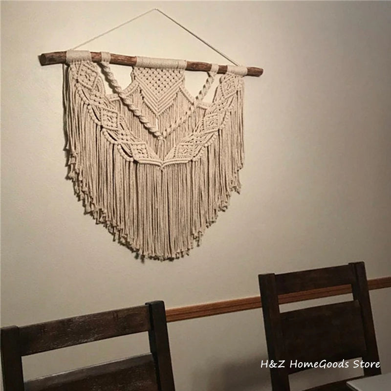 KNOTYRA - Handwoven Macrame Wall Hanging for a Striking Focal Point