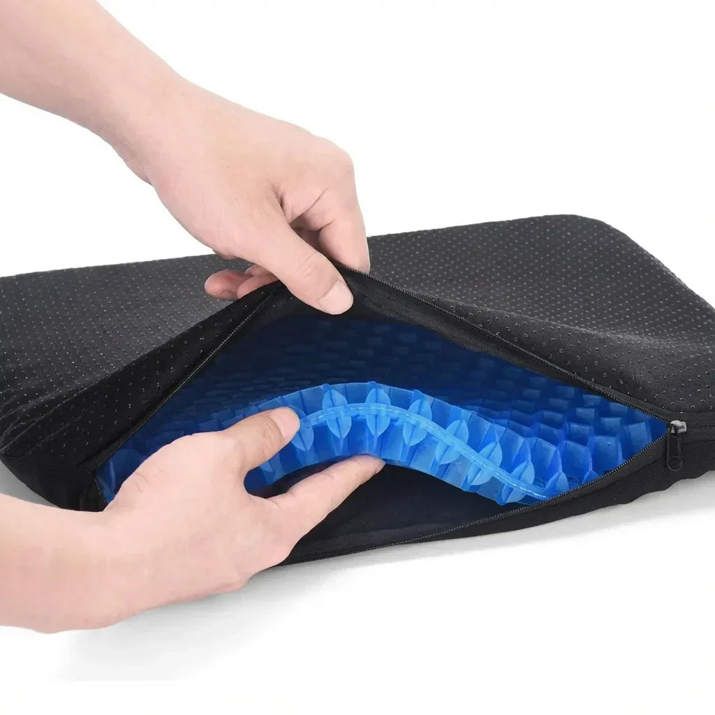 GELVIRA - Gel Seat Cushion for Pressure Relief and Lasting Comfort