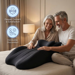 TILVORA - Sculptural Memory Foam Wedge for Intimate Support