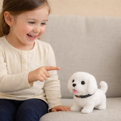 PUPPIVO - Interactive Plush Puppy for Lifelike Pretend Pet Play